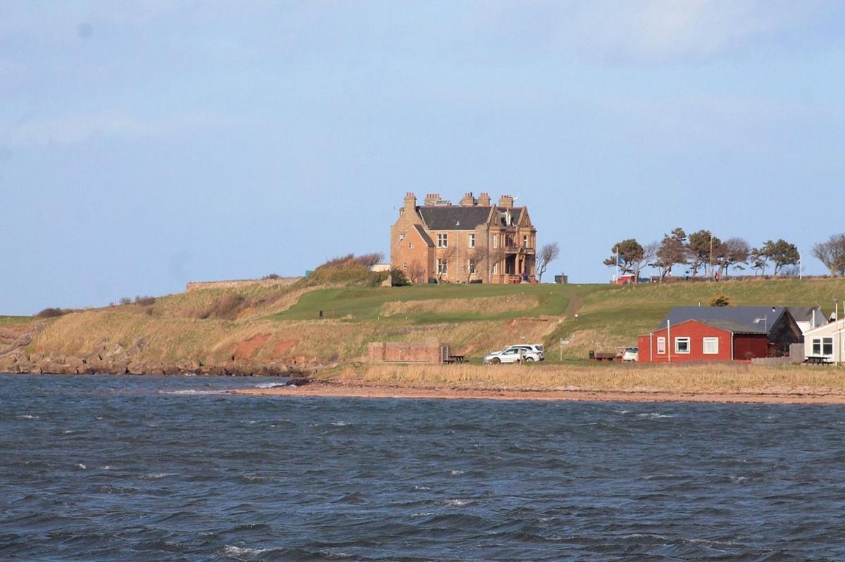 Caravan On Fantastic Site Dunbar Exteriör bild