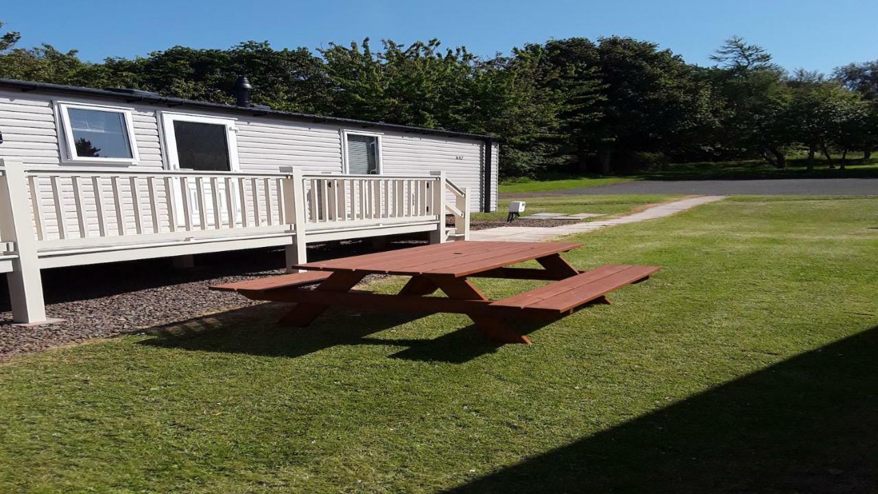 Caravan On Fantastic Site Dunbar Exteriör bild